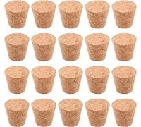 Lot de 20 bouchons en liège – Réutilisables pour bouteilles de vin – Idéaux pour les projets de bricolage, les loisirs créatifs et le vin