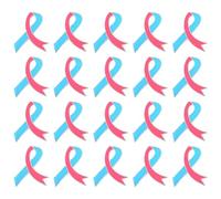 Lot de 20 broches en alliage léger pour événements caritatifs, activités de volontaire, fermoir papillon, épingles faciles à utiliser