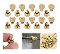 Lot de 20 Buses de brumisation en laiton, atomiseurs pour système de refroidissement（buse 0.3mm