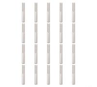Lot de 20 câbles d'ancrage cachés pour garde-corps Argenté 0,3 cm | Fonctionne avec des rails inclinés ou horizontaux, configuration flexible, compatible avec diverses structures de garde-corps