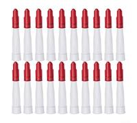 Lot de 20 capuchons de buse en silicone conçus pour refermer plusieurs fois les tubes de cartouche de mastic lors d'opérations de calfeutrage et de collage à plusieurs étapes