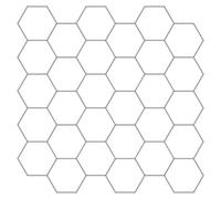 Lot de 20 carreaux muraux hexagonaux - Blanc et gris - 30 x 30 cm | Matériau PU et PET, surface brillante, découpable, pour cuisine et salle de bain, nettoyage facile