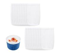 Lot de 20 chaussettes skimmer piscine, préfiltres en nylon pour nettoyage efficace, accessoires compatibles avec skimmers de surface, filtration de débris et impuretés, durables et faciles à utiliser