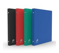 Lot de 20 Classeur Memphis 17x22, 2 ann. ø15, dos 20mm, en polypro coloris assortis (4)