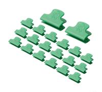 Lot de 20 clips pour film de serre, pour tuyaux de -6 mm, fixations de filet de jardin et connecteurs d'arceau de tunnel, fixations de cadre froid avec attaches en tissu d'ombrage, colliers de serrage