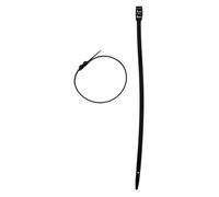 Lot de 20 colliers de câblage 9x 350mm - Noir - Zenitech