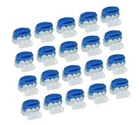 Lot de 20 connecteurs de câble pour Robot Tondeuse - pour câble de délimitation - Kit de réparation pour câble de Robots de pelouse