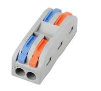 Lot de 20 connecteurs de fils à levier, blocs de jonction à connexion rapide, connecteurs de câbles compacts compatibles avec les boîtes de jonction industrielles et de bricolage