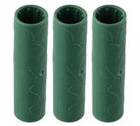 Lot de 20 connecteurs de tige de support pour plantes grimpantes en plastique PP pour fixation de support de vigne grimpante, coupleur de poteau de film de serre et rallonge de poteau de filet
