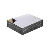 Lot de 20 coussins d'isolation acoustique pour capot de porte de coffre avec dos réduction du bruit et résistant à l'humidité 250 x 180 x 5 mm