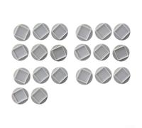 Lot de 20 couvercles de contrôle de l'humidité pour jardin intérieur yPod | Pour un ajustement parfait yPod, plastique blanc, taille 5 x 5 x 0,5 cm, design réutilisable, empêche l'entrée des débris