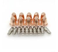 Lot de 20 douilles pour lampes de poche S25K S45 | Lot de 20 pièces comprenant 10 électrodes et 10 buses, compatibles avec S25K et S45 pour plasma pour systèmes de torche