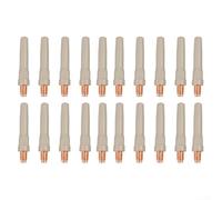 Lot de 20 embouts de soudage avec revêtement anti-adhésif 45 x 1 mm Buses en cuivre pour torche 15AK Réduit l'accumulation de scories pour une alimentation fluide et une soudure MIG précise