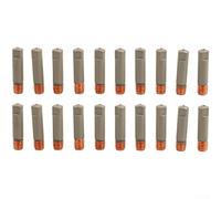 Lot de 20 embouts de soudage Mig en cuivre avec revêtement anti-adhésif pour Lincoln et Binzel pour mini torches Filetage M6 Ouverture de 1,0 mm Longueur 2,5 cm