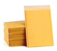 Lot de 20 enveloppes à bulles - Format A4 - 220 x 300 mm - Enveloppes d'expédition autocollantes en kraft - Pour la maison, l'expédition de marchandises et le bureau