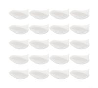 Lot de 20 filtres d'échappement coniques G4 pour grille d'aération ronde DN125, longueur 180 mm avec structure de profondeur progressive, compatible avec Maico Pluggit Mechanical