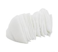 Lot de 20 filtres G4 DN125 pour valves Zehnder ComfoAir - Disque d'échappement de 180 mm de rechange pour Helios pour unités de ventilation maico Pluggit Blanc