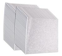 Lot de 20 filtres pour ventilateur LIMODOR Limot Compact 60, 60-30,100-238 x 238 mm - Épaisseur du filtre : environ 17 mm - Filtre anti-poussière pour ventilateur de salle de bain F/M - Numéro