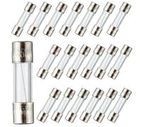 Lot de 20 Fusibles Verre 5A 250V 5x20mm Fusion Rapide pour Électronique et Appareils Électriques