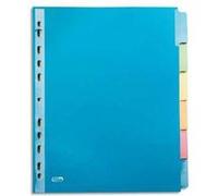 Lot de 20 Intercalaires 6 positions A4 Maxi en carte forte 220g G