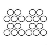 Lot de 20 joints toriques pour pompe de piscine 10For 134 pour modèles Intex avec raccords de tuyau de 1 à 6,35 mm utilisés dans les systèmes de filtration et de circulation 330 GPH