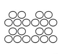 Lot de 20 joints toriques pour pompe de piscine Intex 3,8 cm | Convient pour les pompes Intex 330 GPH, tuyau de 2,5 à 0,6 cm, empêche les fuites, joint en caoutchouc, facile à installer