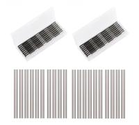 Lot de 20 lames de rabot électrique réversibles - 82 mm - Lames de rabot en acier inoxydable durable avec deux bords de coupe - HSS pour Makita, Bosch, Hitachi, professionnel et bricolage du bois