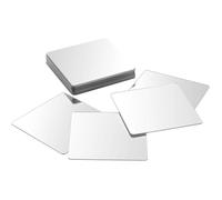 Lot De 20 Miroirs Carrés Acryliques Petits,5,1X5,1Cm,Adhésifs Pour Travaux Manuels Et Décoration Murale Et De Table[AT131]