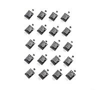 Lot de 20 modules de capteur à effet Hall KY-003, commutateur magnétique haute sensibilité avec compensation de température, 4,5 V-24 V pour projets de bricolage Arduino, carte PCB compacte 18,5 x