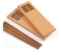Lot de 20 Paires de Baguettes Réutilisables en Bois,Hashi Japonais,Chinois,Coréens,Passent au Lave-Vaisselle,24cm (Style 1)