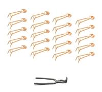 Lot de 20 pièges à Taupes Putange + Pince de Pose