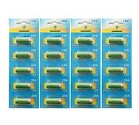 Visiodirect Piles alcalines A23/23A 12 V - Pack de 20