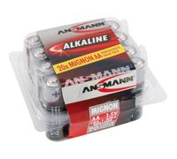 Ansmann Piles LR06 Red-Line (AA) alcalines 1,5 V – Lot de 20