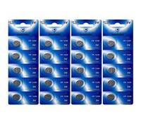 Visiodirect Piles bouton lithium CR1220 3V - Lot de 20