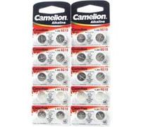 Lot de 20 piles Camelion AG10 / LR54 / 189 / 389 / LR1130 pile bouton longue durée de conservation C