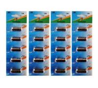 Lot de 20 Piles type LR1 1,5V compatibles LR01/MN9100/AM5/E90 /UM5 /SUM5/LR1N - Visiodirect - G