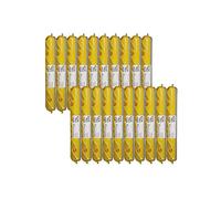 Lot de 20 poches colle élastique SIKA SikaBond 52 Parquet - 600ml