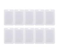 Lot De 20 Porte-Cartes D'identité Multifonctions Et Étanches - Plastique Durable, Portable, Sécurisé Pour Les Voyages, Le Bureau Et L'école