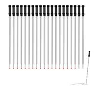 Lot de 20 Recharge Stylo Bille Compatible Cross 8513, Echarge Encre Recharges Stylo Bille Métal 11,6 cm Pointe 1 mm, Écriture Fluide Durable, Cartouche Remplacement Stylo Bureau Usage Quotidien Noir
