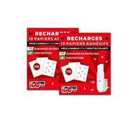 Lot de 20 recharges pour piège lumineux insectes volants - BY FAVEX - Anti-insectes volants, moucherons - Adhésives