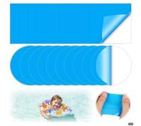 Lot de 20 Reparation Liner Piscine sous l'eau Kit Reparation Piscine Rustine Spa Gonflable