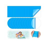 Lot de 20 Reparation Liner Piscine sous l'eau Kit Reparation Piscine Rustine Spa Gonflable multicolore MATERIEL