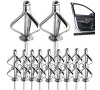 Lot de 20 rivets Pop assortis avec mandrin universel en acier | Kit assortiment de rivets en métal pour meubles, appareils électroménagers, voitures, bateaux, construction