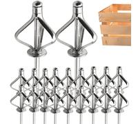 Lot de 20 rivets Pop en aluminium assortis avec mandrin universel | Kit assortiment de rivets en métal pour meubles, appareils électroménagers, voitures, bateaux, construction