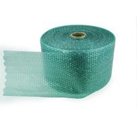 Lot de 20 rouleaux de film bulle d'air recycle largeur 25 cm x longueur 50 mètres - gamme air'roll green de la marque enveloppebulle
