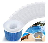 Lot de 20 sacs filtrants pour aspirateur de piscine - Coton de haute qualité - Compatible Pool Blaster Catfish, Max CG, Aqua Broom