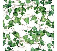 Lot de 20 serviettes de table en feuilles de lierre naturel | lierre | plante | décoration de table | découpage | technique de serviette 33 x 33 cm