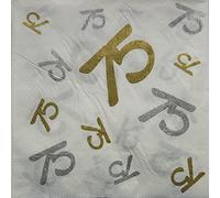 Lot de 20 Serviettes Jetables de Table 75, 33 x 33 cm