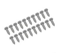 Lot de 20 têtes hexagonales pour vis à bois en acier 304 (1/2 x 1-1/2) | Tête hexagonale, application de couple élevé, empêche le dénudage, convient pour les pilotes électriques, les outils manuels