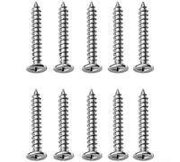 Lot de 20 tubes d'extension en plastique avec vis assorties pour un ancrage mural fiable